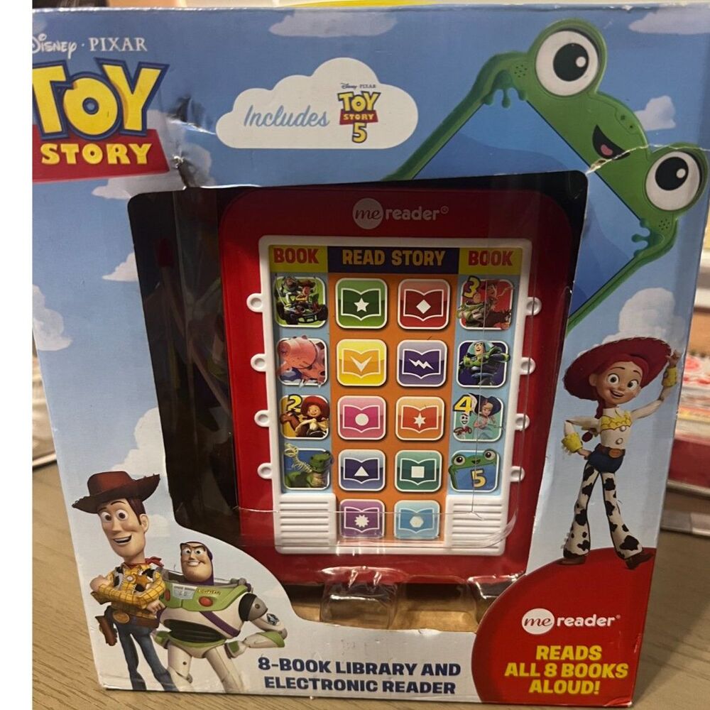 Disney Toy Story me reader 8 Book library and electronic reader